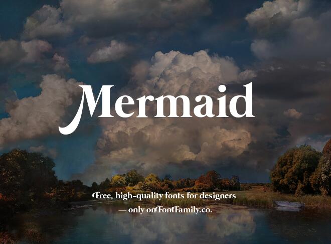 Mermaid Font