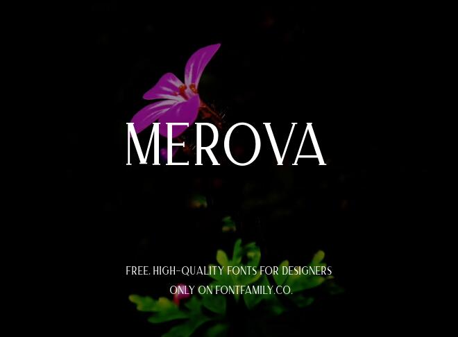 Merova Font