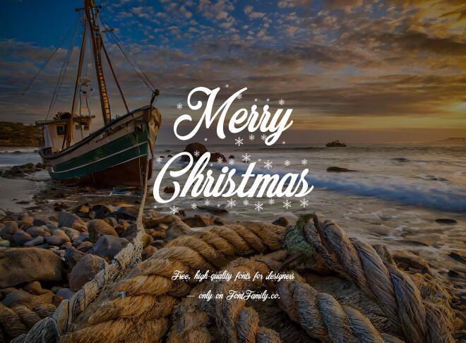 Merry Christmas Font