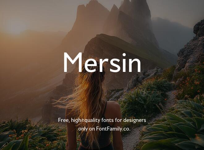 Mersin Font