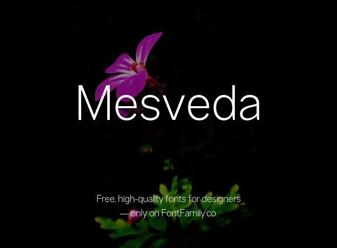 Mesveda Font