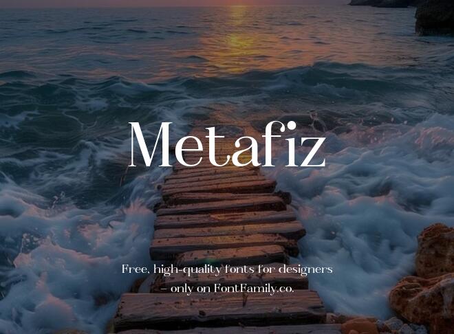 Metafiz Font