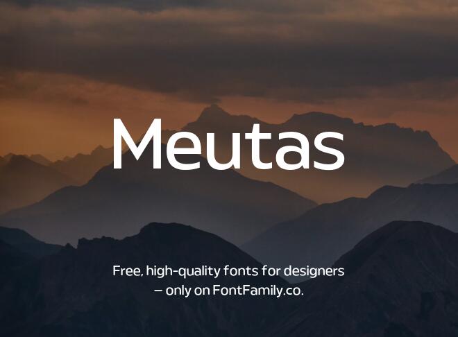 Meutas Font