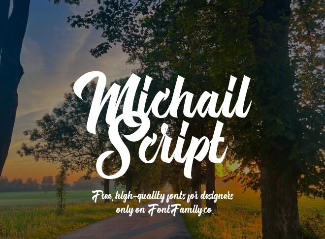 Michail Script Font
