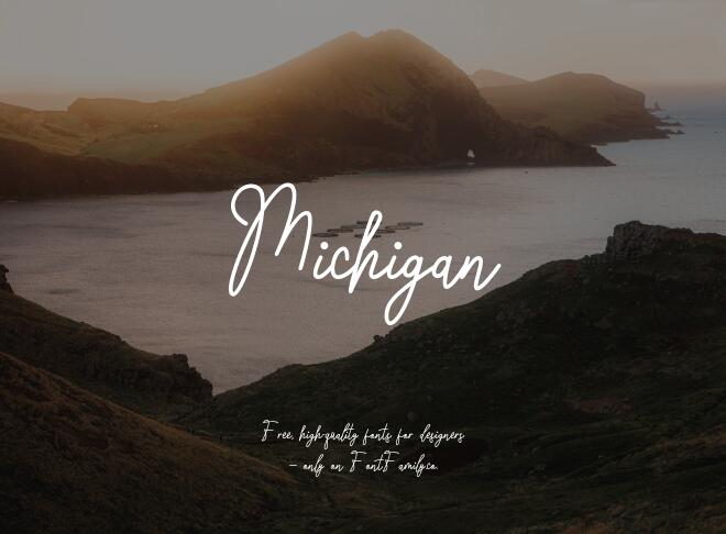 Michigan Font