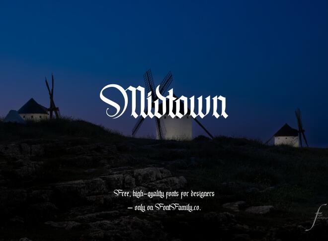 Midtown Font