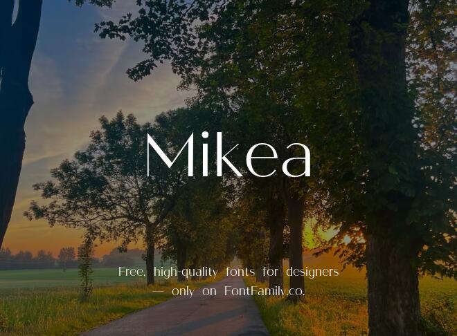 Mikea Font