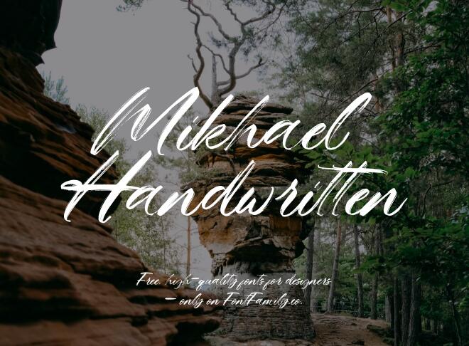 Mikhael Handwritten Font