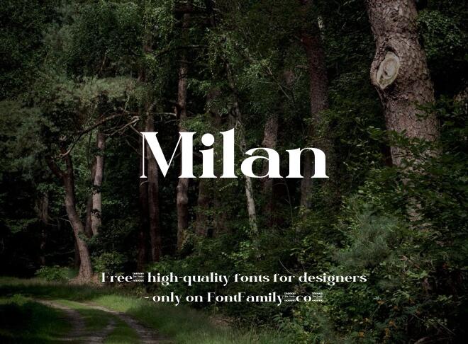 Milan Font