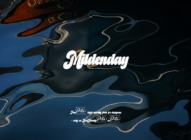 Mildenday Font