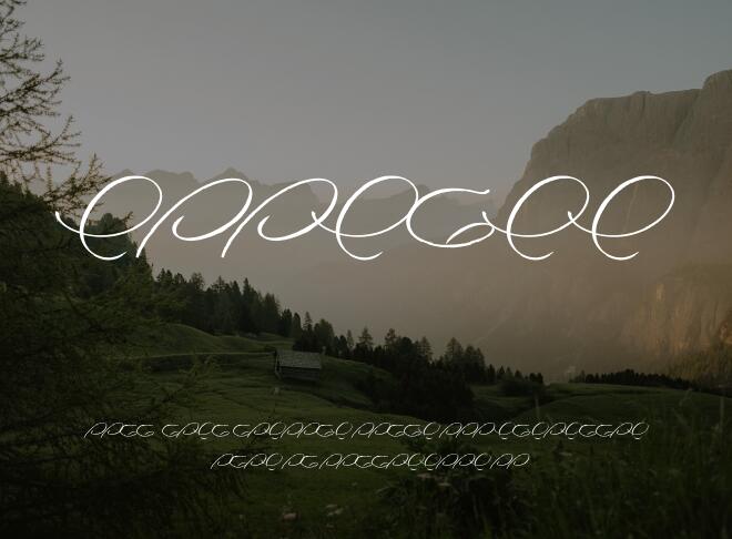 Mildway Font
