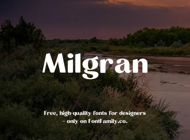 Milgran Font