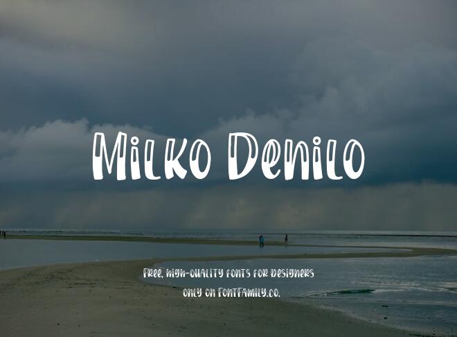 Milko Denilo Font