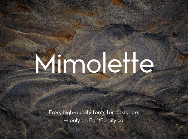 Mimolette Font