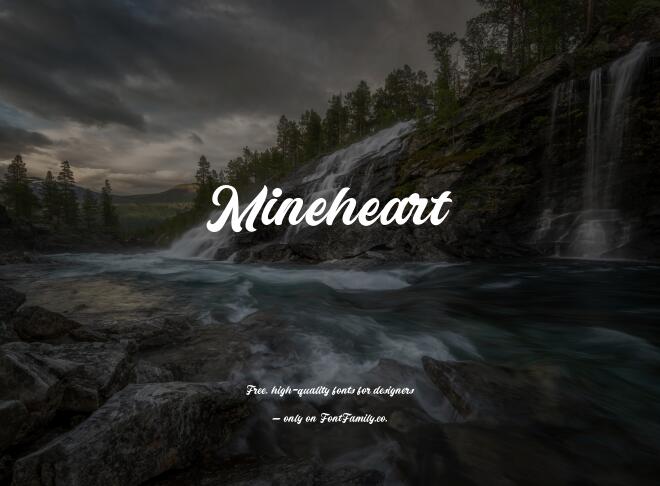 Mineheart Font