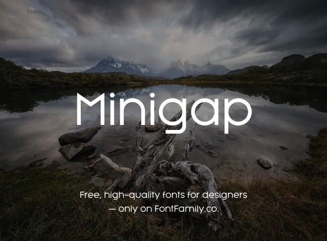 Minigap Font