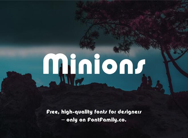 Minions Font