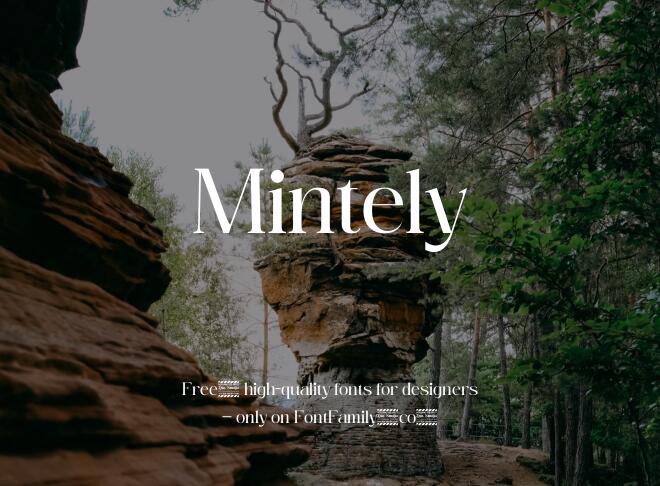 Mintely Font