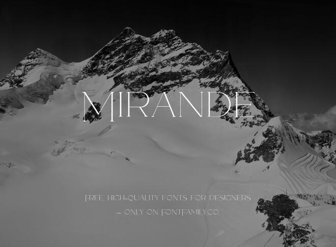 Mirande Font
