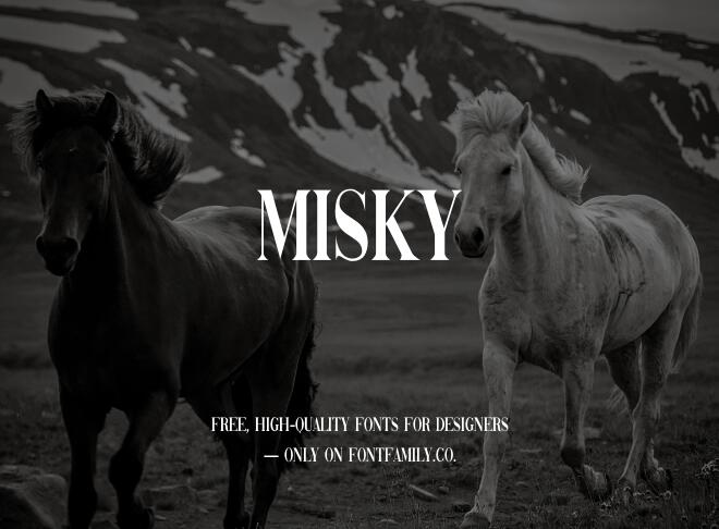 Misky Font