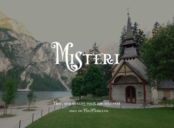 Misteri Font
