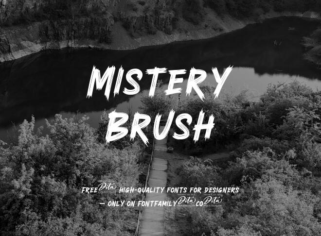 Mistery Brush Font