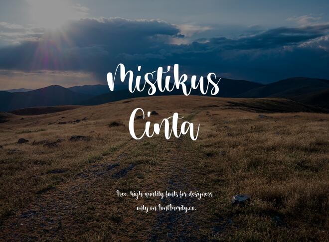 Mistikus Cinta Font