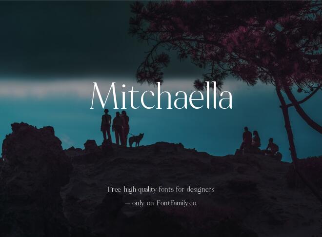 Mitchaella Font
