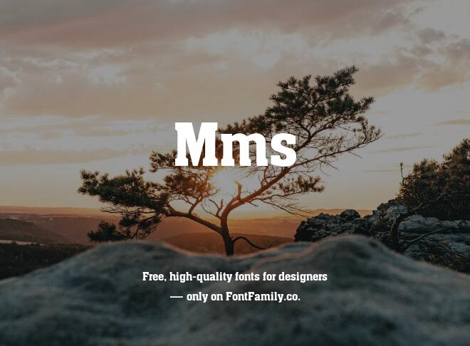 Mms Font
