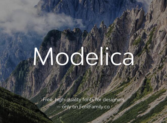 Modelica Font