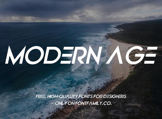 Modern Age Font