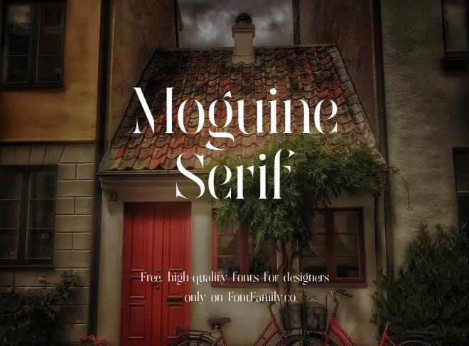 Moguine Serif Font