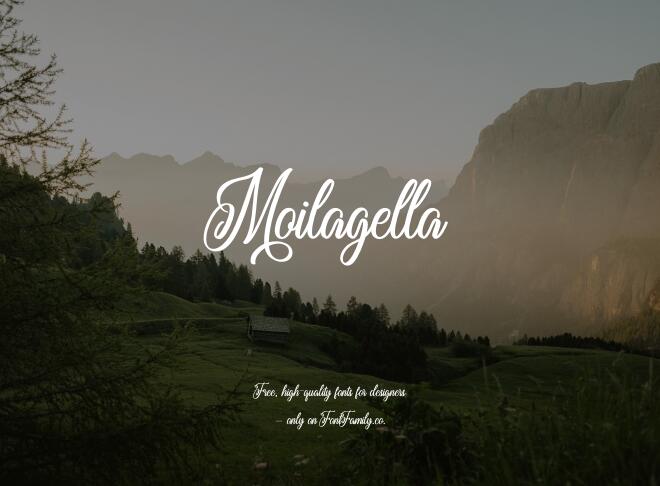 Moilagella Font