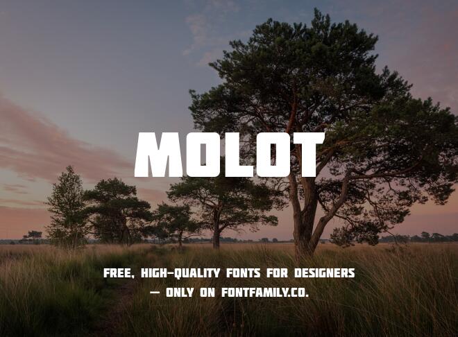 Molot Font