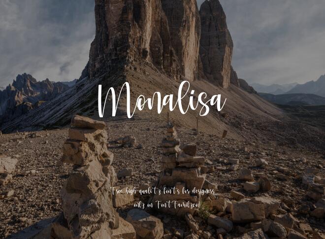 Monalisa Font