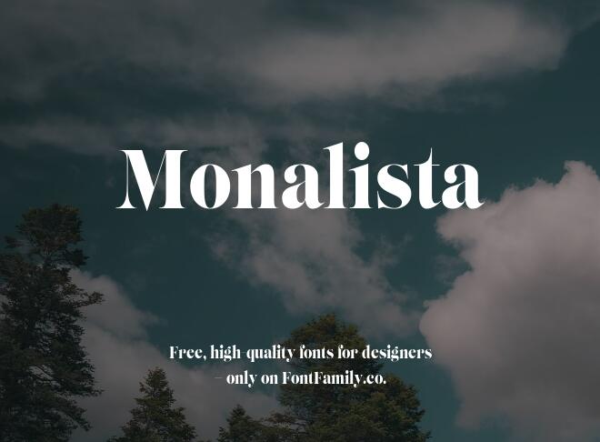 Monalista Font