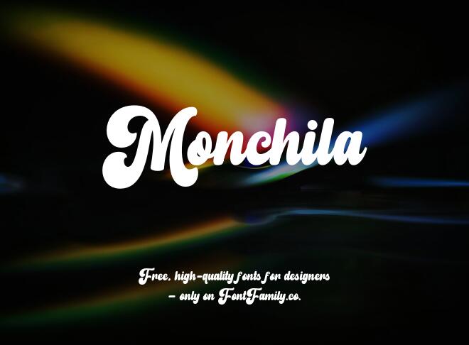 Monchila Font