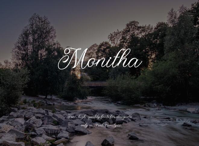 Monitha Font