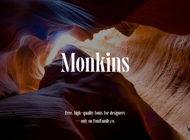 Monkins Font