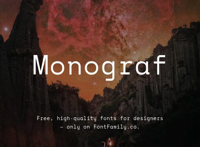 Monograf Font