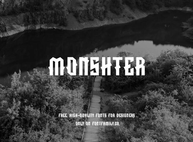 Monshter Font
