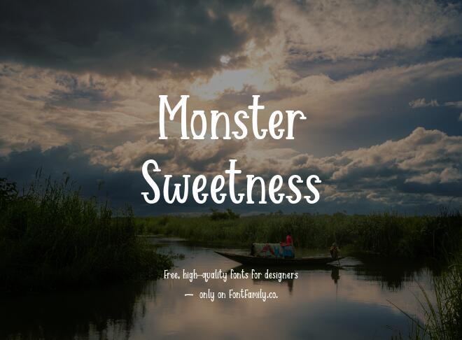 Monster Sweetness Font
