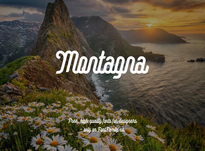 Montagna Font