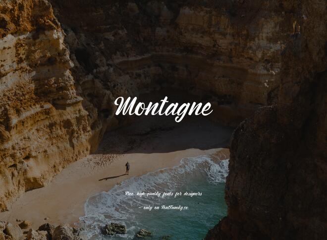 Montagne Font