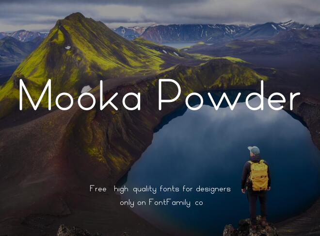 Mooka Powder Font