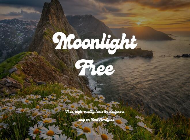Moonlight Free Font
