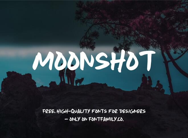 Moonshot Font