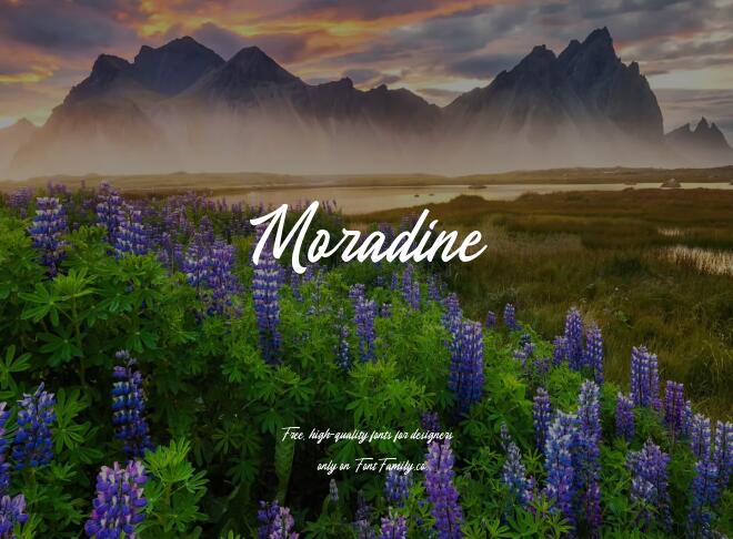Moradine Font