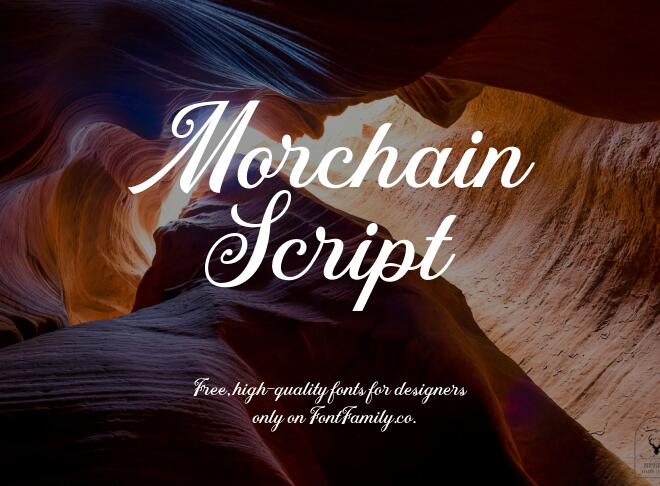 Morchain Script Font