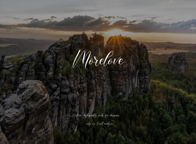 Morelove Font
